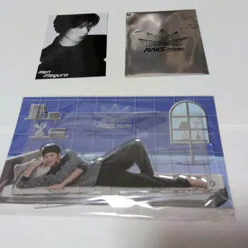 메구로 렌 RAYS 아크릴 스탠드, 티켓풍 카드 세트