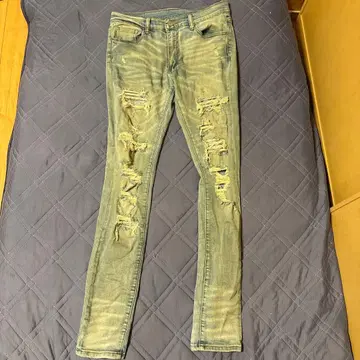 mnml 스키니 데님 사이즈 32 큐빅