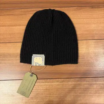 H.W.DOG & CO. 블랙 니트 캡 블랙