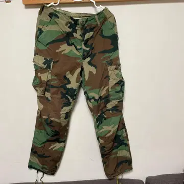 카모플라쥬 카고 팬츠 사이즈 29.5~32.5 인치