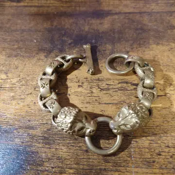 가보르 타입 라이온 팔찌 놋쇠 23cm