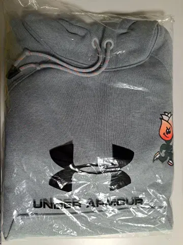 언더아머 그레이 후드티 여성용 L 사이즈