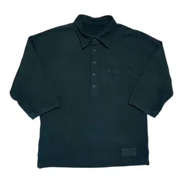 S 사이즈 텐더 로인 MOSS STITCH 3/4 POLO 피케 셔츠