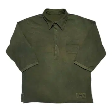 S 사이즈 텐더 로인 MOSS STITCH 3/4 POLO 피케 셔츠