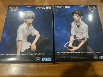 [ 미개봉 새상품 ] 에반게리온 VIGNETTEUM 신지 & 카오루 세트