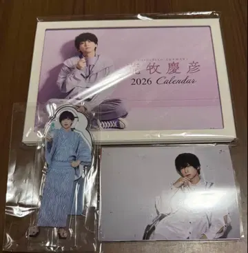 아라마키 요시히코 카레이베 달력 브로마이드 아크릴 스탠드