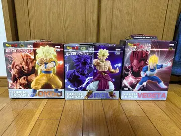드래곤볼 Z 조립식 DX 소프트 비닐 피규어 3체 세트