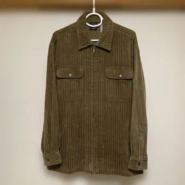 MAUI 코듀로이 자켓 풀 집업 브라운