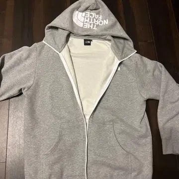 THE NORTH FACE 그레이 풀 집업 후드티