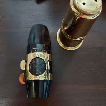 소프라노 색소폰 마우스피스 셀머 C스타 리가처 캡 세트