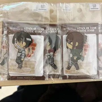 진격의 거인 캐릭터 아크릴 스탠드 5인 세트