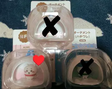 [낱개 판매 가능] 에니마이 복권 치이카와 하치와레 오너먼트 세트