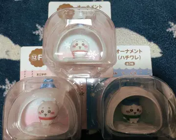 [낱개 판매 가능] 에니마이 복권 치이카와 하치와레 오너먼트 세트