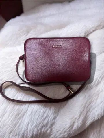 FURLA 버건디 숄더백