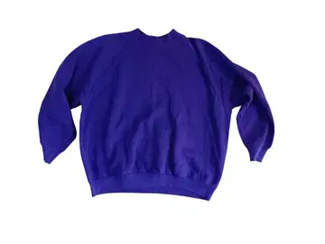 FRUIT OF THE LOOM 보라색 긴팔 맨투맨