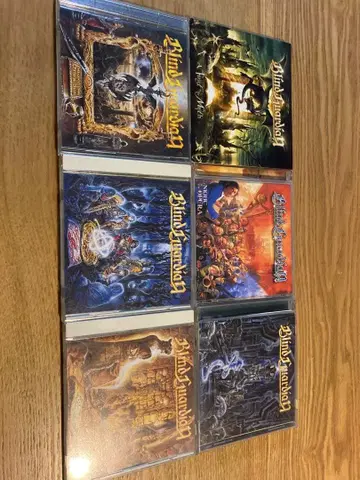 일본반 Blind Guardian CD 6장 세트