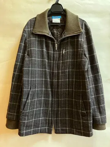 햄넷 블루종 구제 의류 자켓 체크 즉시 구매