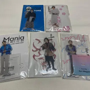 메구로 렌 아크릴 스탠드 5점 세트