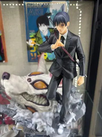 [ 중고 ] 시부야 스크램블 하야카와 아키 피규어 체인소 맨