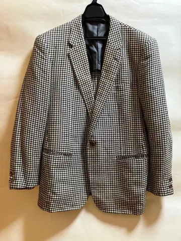 레노마 자켓 구제 의류 하운드투스 체크 패턴 즉시 구매