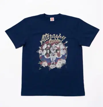 아라타가쿠인 리더즈 우키요에 프린트 T셔츠 네이비 L사이즈 미사용 새상품