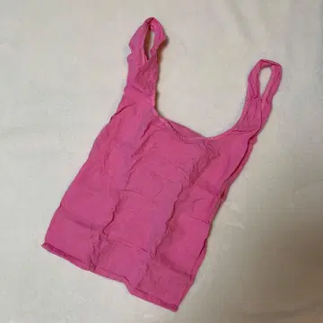 nest Robe 핑크 천 에코백