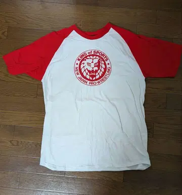 신일본 프로레슬링 래글런 T셔츠 XL