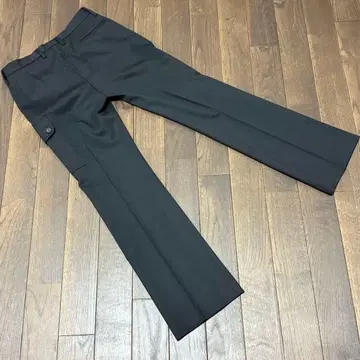 조셉 JOSEPH 블랙 사이드 포켓 슬랙스