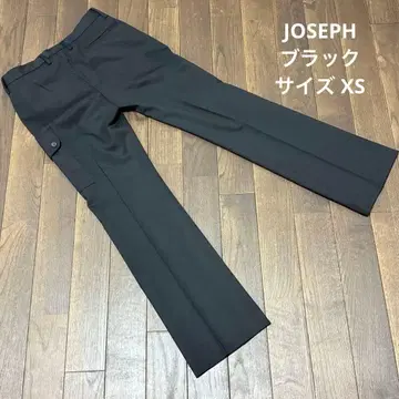 조셉 JOSEPH 블랙 사이드 포켓 슬랙스