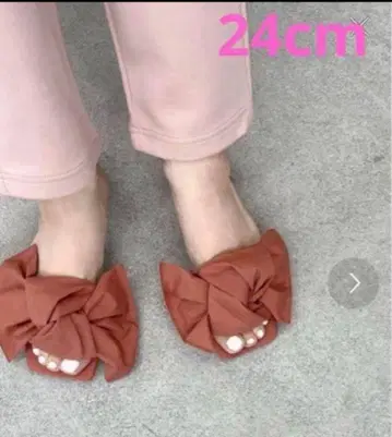 [ 새상품급 ] Dhyana 디아나 샌들 오렌지 여성용 24