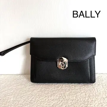 BALLY 발리 클러치백/세컨드백 블랙 가죽