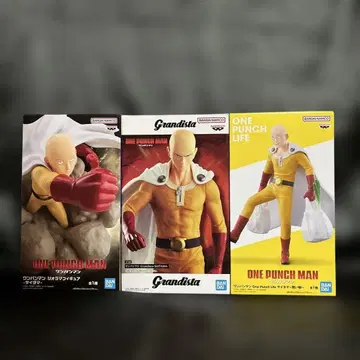 [ 미개봉 새상품 ] 원펀맨 사이타마 피규어 세트 [ 무료배송 ]