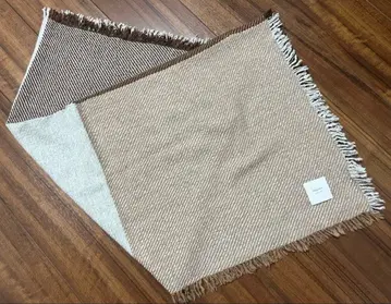 elegancese 엘레간세제 캐시미어 스톨 브라운 그레이