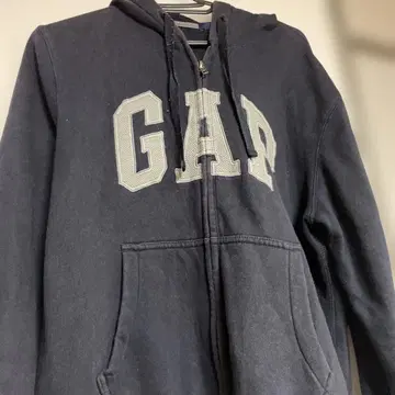 GAP 네이비 집업 후드티