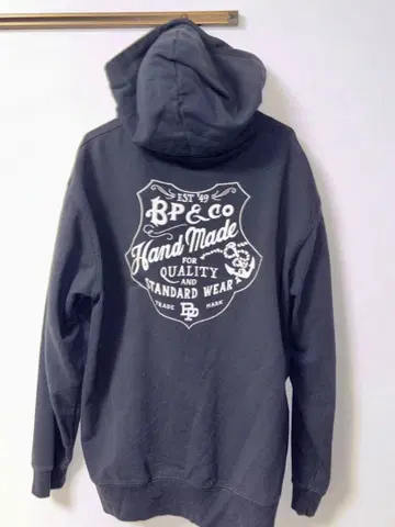 BP&Co. 집업 후드티 네이비