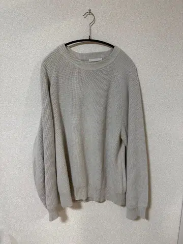 WYM 그레이 니트 스웨터 M 사이즈 켄지 오피스 캐주얼 니트