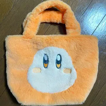 미사용 새상품 별의 커비 후와후와 백 가방 커비 와돌디 시마무라