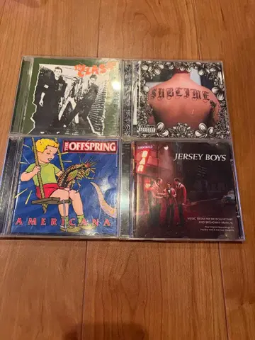 rock punk cd 묶음 판매 16장