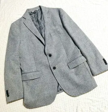 [ marie claire homme ] 테일러드 자켓 울 그레이