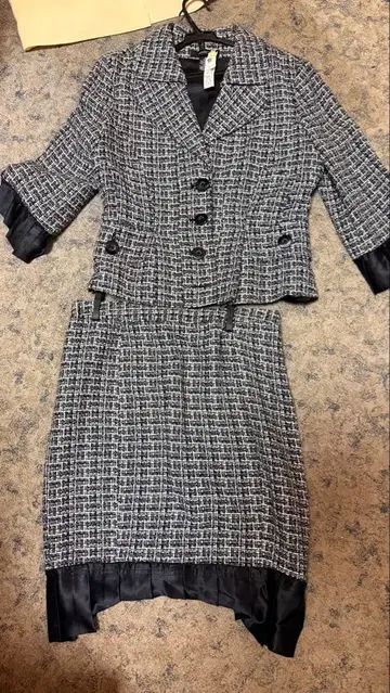 ARDEB B 트위드 수트 M