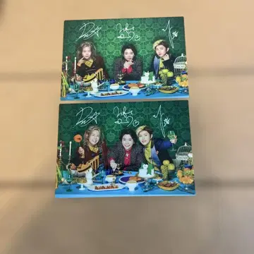 Mrs. GREEN APPLE 팝업 스토어 포토 카드 2장