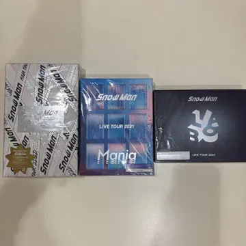 SnowMan LIVE BluRay 3세트