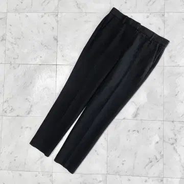 띠어리 팬츠 블랙 0