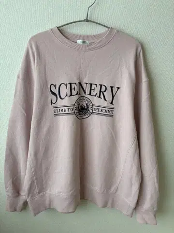 LOWRYSFARM 맨투맨 핑크