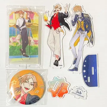 니지산지 후시미 가쿠 아크릴 스탠드 캔뱃지 테마파크 스이파라 5th