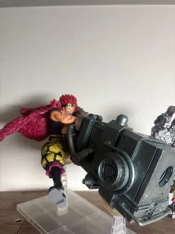 원피스 피규어 유스타스 캡틴 키드 세트 개봉품 상자 없음