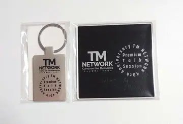 TM NETWORK 팝업스토어 키링 & 아크릴 코스터