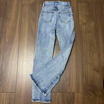 moussy 마우지 플레어 데님 23인치 블루