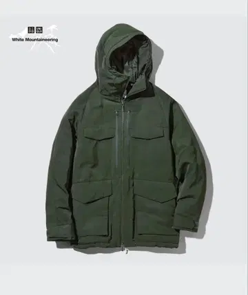 White Mountaineering 하이브리드 다운 오버사이즈 파카 M