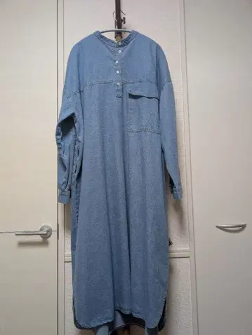 CORNERS by KR 데님 헨리넥 원피스